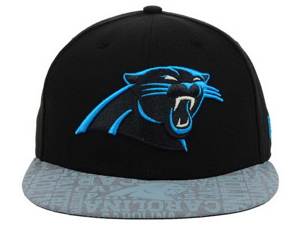 Carolina Panthers Black Snapback Hat XDF 0528